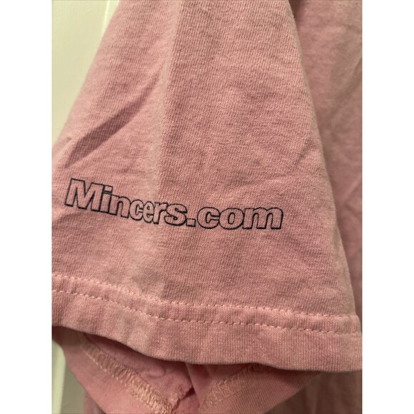 Anvil Men's T-Shirt HOOS THINK PINK UNIVERSITY OF VIRGINIA Pink Size M - Picture 13 of 13